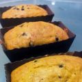 Mini plumcake zucca, latte e cioccolato