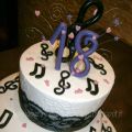 TORTA ALESSIA ... piccole donne crescono.