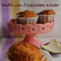 Muffin con il cioccolato Kinder