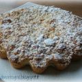 Crostata sbriciolata con ricotta e cioccolato