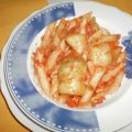 PASTA CON PROSCIUTTO E CARCIOFI