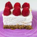 Cheesecake yogurt e lamponi