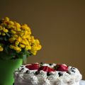 TORTA PANNA E FRAGOLE