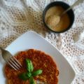 Frittata di amaranto con patate e pomodorini