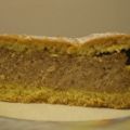 Crostata con il ripieno di amaretti e ricotta