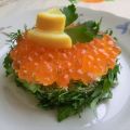 Bocconcino al caviale / uova di salmone