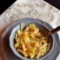 Pasta e patate, un piatto della nonna