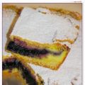 CROSTATA CREMA E CONFETTURA DI MIRTILLI