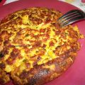 Frittata di porri affumicata