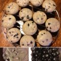 Muffin con farina di nocciole e mirtilli