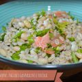 Insalata di orzo con salmone, cannellini e[...]