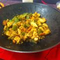 Straccetti di pollo e tacchino alle verdure