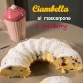 TORTA AL MASCARPONE E MIRTILLI ROSSI
