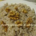 Risotto con le Noci