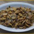 Funghi saltati con farina di mais