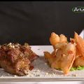 Cosciotto di agnello al forno con gremolada