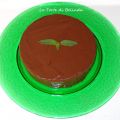 TORTA ALLA MENTA CON MUFFINS COORDINATI