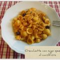 Orecchiette con sugo speziato al cavolfiore
