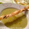 Crema di zucchine, patate e porro