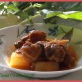 Spezzatino di carne di pecora con cavolo rapa