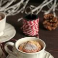 Tortine ai cachi in tazza