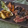 Anticipo di primavera: tagliata con salsa al[...]