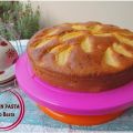 Torta con le pesche