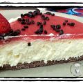 Cheesecake ACE con gelatina di fragole