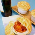 Mini pie alla zucca e cotechino