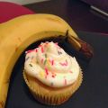Cupcakes banana, miele e noci