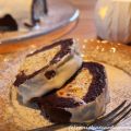 Tronchetto al mascarpone, torrone e pistacchi