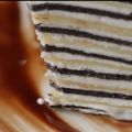 Torta di crepes al cioccolato