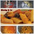PENNE CON TONNO OLIVE E CAPPERI