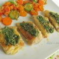 Bocconcini di persico con gremolata