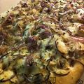 Focaccia con cipolla rossa e rosmarino
