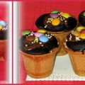 Gelati?...noooo...cupcakes choco-crunchy !