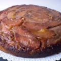 Torta rovesciata ai cachi vaniglia