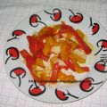 straccetti di pollo con  peperoni