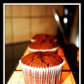 Muffin al cacao e cioccolato