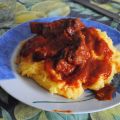 polenta col sugo di spuntature