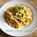 Fusilli Zucchine e Porri mantecati all'uovo