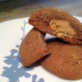 Chocolate & peanut butter cookies.