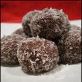 Palline alla nocciolata ricoperte di cocco