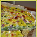 PIZZA RUSTICA CON ASPARAGI E SPECK