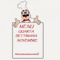 MENU DELLA SETTIMANA – quarta settimana di[...]
