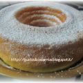 Ciambella all'arancia senza burro nè olio