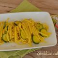 Trenette zucchine e zafferano