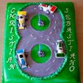 Torta Con Pista Per Christian E Sebastiano