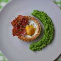 Egg & bacon alla Martha Stewart con crema di[...]