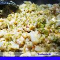 Broccolo verde cavolfiore e pollo impanato